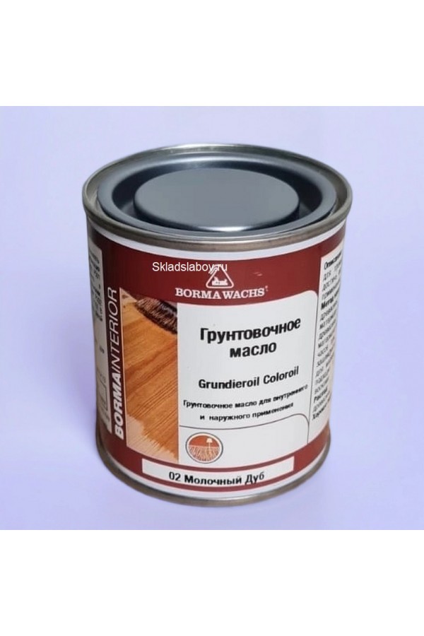 BORMA WACHS, ГРУНТОВОЧНОЕ МАСЛО 02 МОЛОЧНЫЙ ДУБ 0.125 Л. BORMA WACHS, ГРУНТОВОЧНОЕ МАСЛО 02 МОЛОЧНЫЙ ДУБ 0.125 Л.