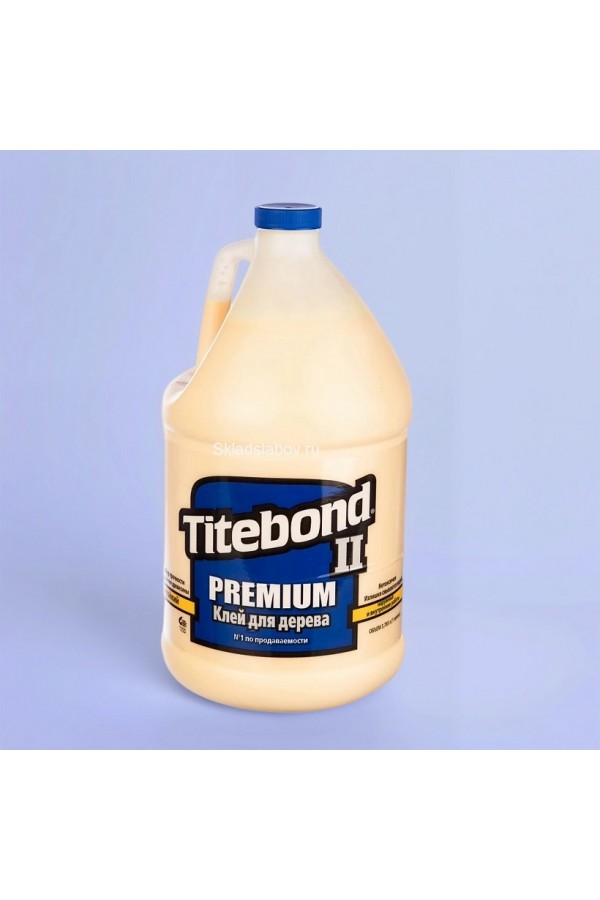 Жидкий влагостойкий клей для дерева Titebond II Premium 3785 мл.