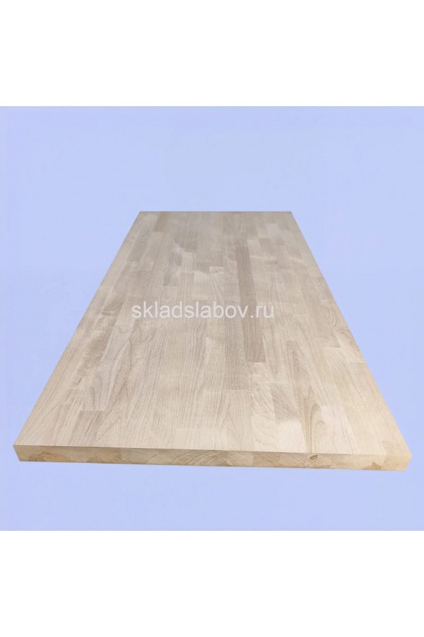 Мебельный щит из березы категория Экстра сращенная ламель 40×1000×1500мм Мебельный щит из березы категория Экстра сращенная ламель 40×1000×1500мм
