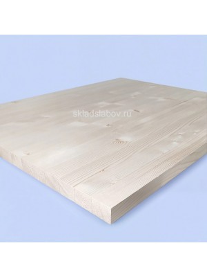 Мебельный щит из ели с сучками, категория АБ цельная ламель 40×300×800мм Мебельный щит из ели с сучками, категория АБ цельная ламель 40×300×800мм